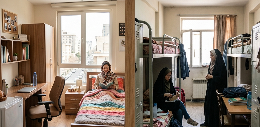 تفاوت خوابگاه دانشجویی دولتی، خصوصی و خودگردان؛ کدام گزینه بهتر است؟